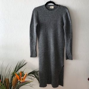 Papaya Long Sleeve Sweater Dress